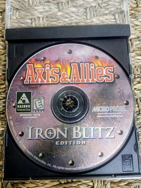 Axis & Allies: Iron Blitz Edition PC Game - Hasbro Interactive (Black/Red)